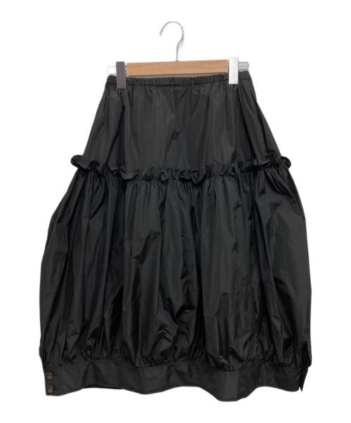 ENFOLD（エンフォルド）ENFOLD (エンフォルド) CUFF-HEME DHARMA SKIRT ブラック サイズ:38の古着・服飾アイテム