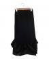ENFOLD (エンフォルド) TACK DRAPE-HEME SKIRT ブラック サイズ:38：12000円