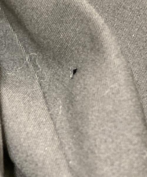 Y's（ワイズ）Y's (ワイズ) ウールギャバジンエプロンベルトワンピース ブラック サイズ:SIZE2の古着・服飾アイテム