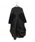 ENFOLD (エンフォルド) SILHOUETTE DOCKING DRESS ブラック サイズ:36：18000円