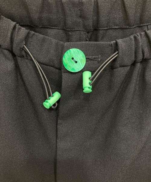 nagonstans（ナゴンスタンス）nagonstans (ナゴンスタンス) pocket wide pants ブラック サイズ:Sの古着・服飾アイテム