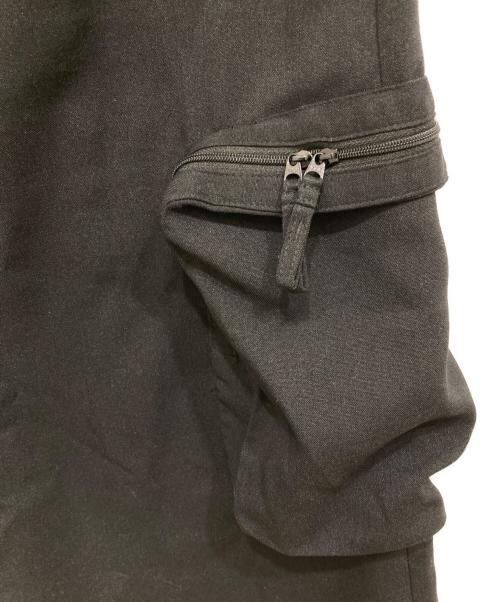 nagonstans（ナゴンスタンス）nagonstans (ナゴンスタンス) pocket wide pants ブラック サイズ:Sの古着・服飾アイテム