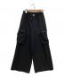 nagonstans（ナゴンスタンス）の古着「pocket wide pants」｜ブラック
