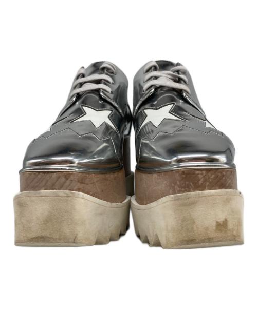 STELLA McCARTNEY（ステラマッカートニー）STELLA McCARTNEY (ステラマッカートニー) エリスプラットフォーム シルバーカラー サイズ:36の古着・服飾アイテム