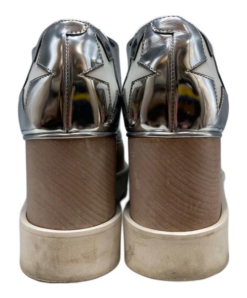 STELLA McCARTNEY（ステラマッカートニー）STELLA McCARTNEY (ステラマッカートニー) エリスプラットフォーム シルバーカラー サイズ:36の古着・服飾アイテム