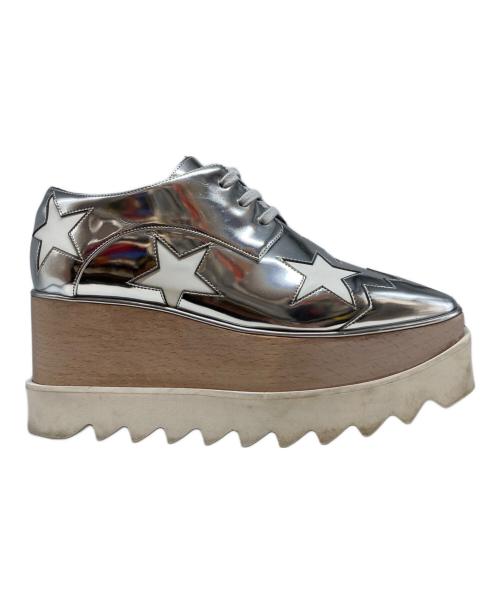 STELLA McCARTNEY（ステラマッカートニー）STELLA McCARTNEY (ステラマッカートニー) エリスプラットフォーム シルバーカラー サイズ:36の古着・服飾アイテム