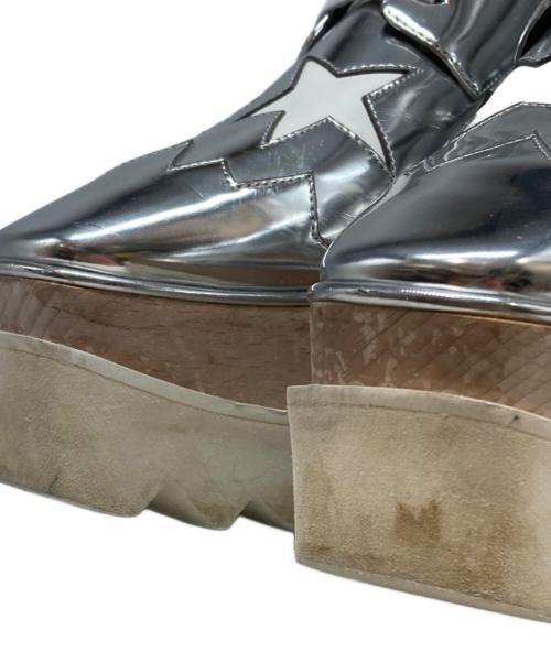 STELLA McCARTNEY（ステラマッカートニー）STELLA McCARTNEY (ステラマッカートニー) エリスプラットフォーム シルバーカラー サイズ:36の古着・服飾アイテム