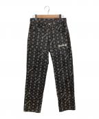 SUPPLIERサプライヤー）の古着「デニムパンツ」｜ブラック