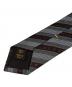 中古・古着 LOUIS VUITTON (ルイ ヴィトン) モノグラム柄ネクタイ グレー サイズ:155cm：10000円