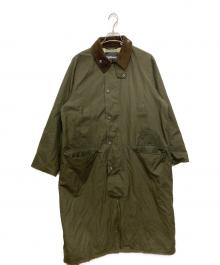 Barbour×FREAK'S STORE（バブアー×フリークスストア）の古着「BURGHLEY COAT」｜カーキ