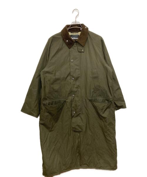 Barbour（バブアー）Barbour (バブアー) FREAK'S STORE (フリークスストア) BURGHLEY COAT カーキ サイズ:40の古着・服飾アイテム