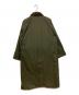 Barbour (バブアー) FREAK'S STORE (フリークスストア) BURGHLEY COAT カーキ サイズ:40：27000円