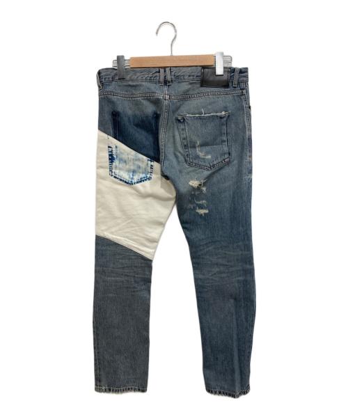 DIESEL Black Gold（ディーゼル ブラック ゴールド）DIESEL BLACK GOLD (ディーゼル ブラック ゴールド) デニムパンツ グレー サイズ:SIZE 76cm (W30)の古着・服飾アイテム