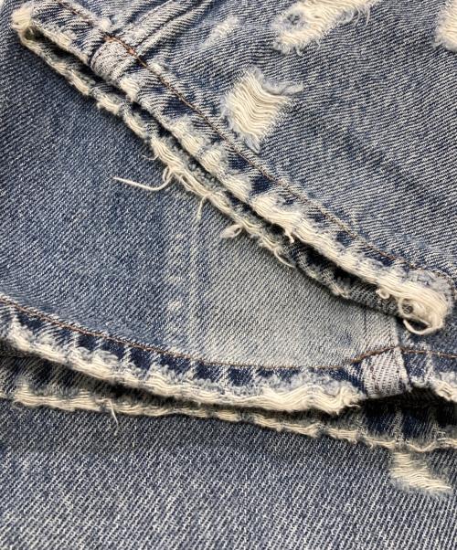 DIESEL Black Gold（ディーゼル ブラック ゴールド）DIESEL BLACK GOLD (ディーゼル ブラック ゴールド) デニムパンツ グレー サイズ:SIZE 76cm (W30)の古着・服飾アイテム