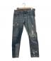 DIESEL BLACK GOLD（ディーゼル ブラック ゴールド）の古着「デニムパンツ」｜グレー