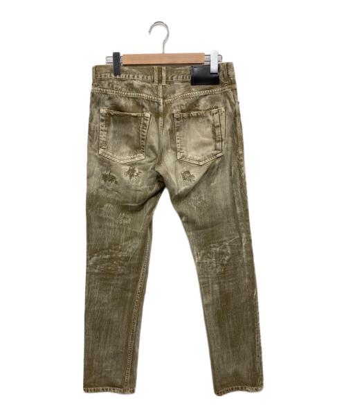 DIESEL Black Gold（ディーゼル ブラック ゴールド）DIESEL BLACK GOLD (ディーゼル ブラック ゴールド) デニムパンツ ブラウン サイズ:SIZE 76cm (W30)の古着・服飾アイテム