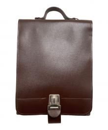 USED（ユーズド）の古着「ドキュメントショルダーバッグ」｜ブラウン