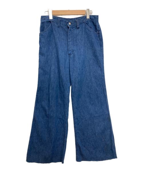 TURTLE BAX（タートルバックス）TURTLE BAX (タートルバックス) 70’sフレアデニムパンツ インディゴ サイズ:不明の古着・服飾アイテム