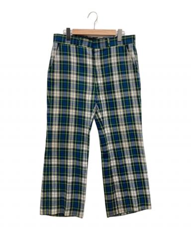 CARVEN カルヴェン パンツ（その他） 36(S位) 白x青(チェック) 【古着】【中古】 中古・古着通販】HAGGAR (ハガー) 70'sチェックパンツ ブルー サイズ