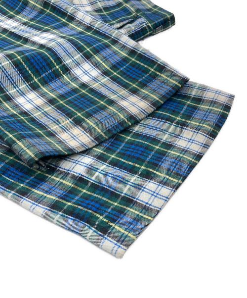 HAGGAR（ハガー）HAGGAR (ハガー) 70’sチェックパンツ ブルー サイズ:不明の古着・服飾アイテム