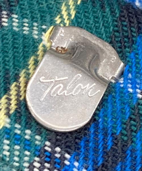 HAGGAR（ハガー）HAGGAR (ハガー) 70’sチェックパンツ ブルー サイズ:不明の古着・服飾アイテム