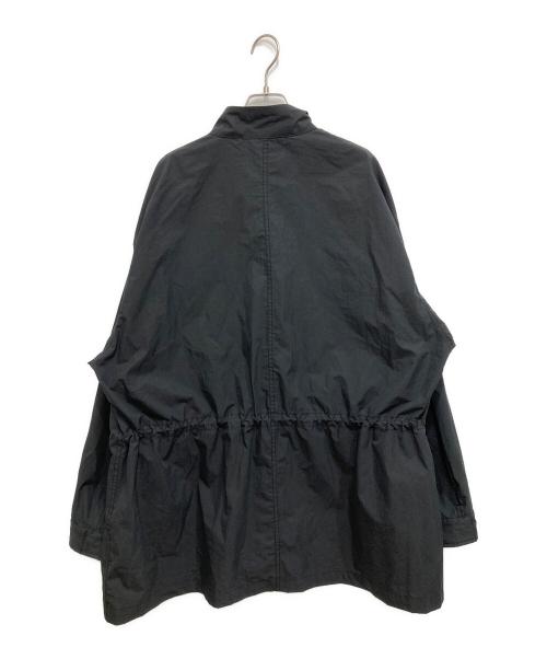 Adam et Rope（アダム エ ロペ）Adam et Rope (アダム エ ロペ) モッズコート ブラック サイズ:Mの古着・服飾アイテム