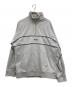 PALACE（パレス）の古着「PIPE DROP SHOULDER FUNNEL/ハーフジップスウェット」｜グレー