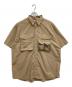 THE NORTH FACE（ザ ノース フェイス）の古着「Polyester Linen Field H/S Shirt」｜ベージュ