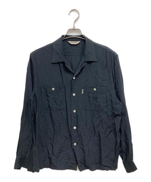 COOTIE PRODUCTIONS（クーティープロダクツ）COOTIE PRODUCTIONS (クーティープロダクツ) オープンカラーシャツ ネイビー サイズ:Sの古着・服飾アイテム