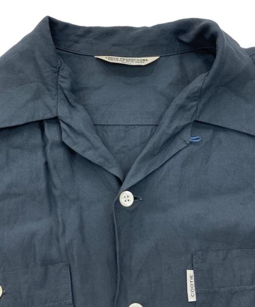 COOTIE PRODUCTIONS（クーティープロダクツ）COOTIE PRODUCTIONS (クーティープロダクツ) オープンカラーシャツ ネイビー サイズ:Sの古着・服飾アイテム