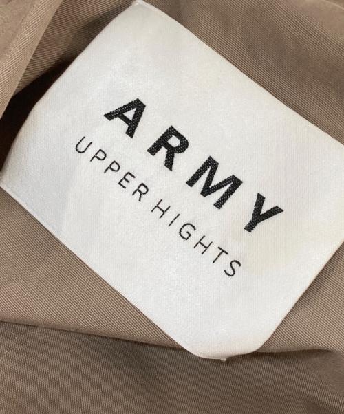 upper hights（アッパーハイツ）upper hights (アッパーハイツ) リラックスミリタリーパーカー カーキ サイズ:SIZE0の古着・服飾アイテム