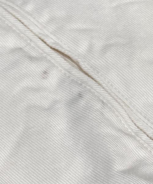 Carhartt WIP（カーハート ワーク イン プログレス）CARHARTT WIP (カーハート ワーク イン プログレス) SALED JACKET/トラッカージャケット ホワイト サイズ:XLの古着・服飾アイテム