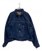 LEVI'S VINTAGE CLOTHING×BEAMSリーバイス ビンテージ クロージング×ビームス）の古着「SUPER WIDE V2 TYPE I TRUCKER/デニムジャケット」｜インディゴ