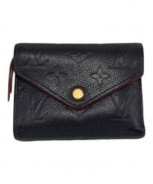 LOUIS VUITTON（ルイ ヴィトン）の古着「ポルトフォイユ・ヴィクトリーヌ」｜ネイビー