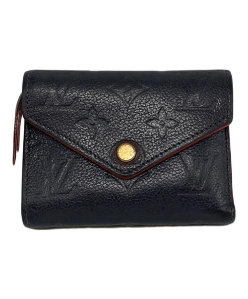 LOUIS VUITTON（ルイ ヴィトン）LOUIS VUITTON (ルイ ヴィトン) ポルトフォイユ・ヴィクトリーヌ ネイビーの古着・服飾アイテム