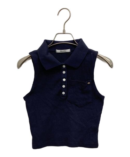 Snidel（スナイデル）Snidel (スナイデル) ポロカットセットアップ ネイビー サイズ:SIZE1の古着・服飾アイテム