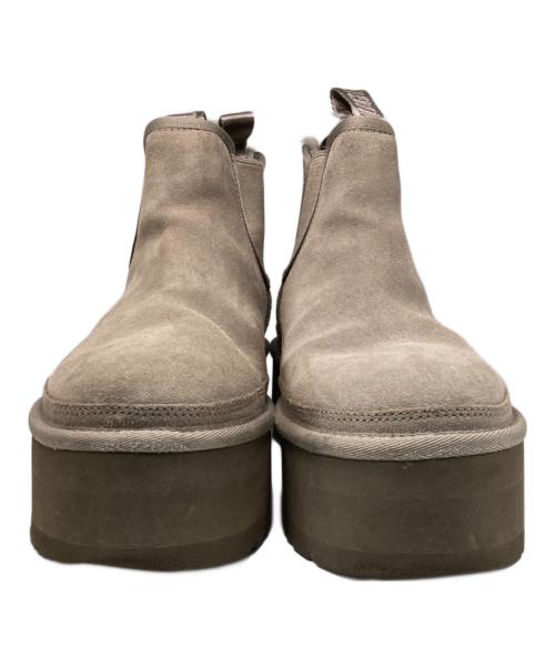 UGG（アグ）UGG (アグ) Neumel Platform Chelsea グレー サイズ:23cmの古着・服飾アイテム