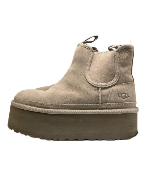 UGG（アグ）UGG (アグ) Neumel Platform Chelsea グレー サイズ:23cmの古着・服飾アイテム