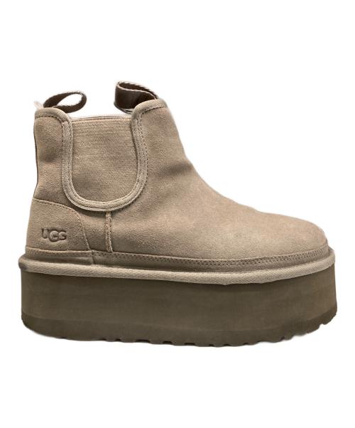 UGG（アグ）UGG (アグ) Neumel Platform Chelsea グレー サイズ:23cmの古着・服飾アイテム