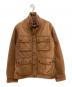Eddie Bauer（エディーバウアー）の古着「カウレザージャケット」｜ブラウン