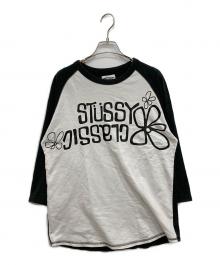 stussy（ステューシー）の古着「ラグランカットソー」｜ホワイト