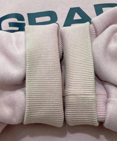 Code graphy（コードグラフィー）Code graphy (コードグラフィー) プリントスウェット ピンク サイズ:Lの古着・服飾アイテム