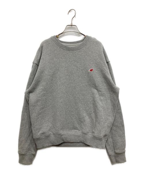 NEW BALANCE（ニューバランス）NEW BALANCE (ニューバランス) Core Crewneck Sweatshirt グレー サイズ:Mの古着・服飾アイテム