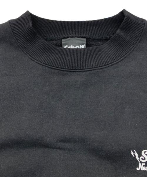 Schott（ショット）Schott (ショット) CREW SWEAT ブラック サイズ:Lの古着・服飾アイテム