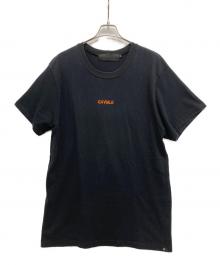 CAVIALE（カヴィアーレ）の古着「ビッグシルエットTシャツ」｜ブラック