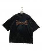 BALENCIAGAバレンシアガ）の古着「Metal Oversized T-shirt」｜ブラック