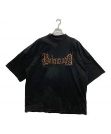 BALENCIAGA（バレンシアガ）の古着「Metal Oversized T-shirt」｜ブラック