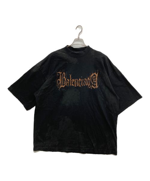 BALENCIAGA（バレンシアガ）BALENCIAGA (バレンシアガ) Metal Oversized T-shirt ブラック サイズ:Lの古着・服飾アイテム