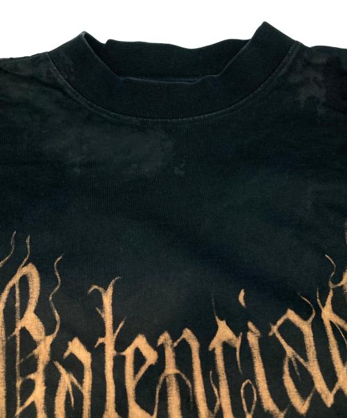 BALENCIAGA（バレンシアガ）BALENCIAGA (バレンシアガ) Metal Oversized T-shirt ブラック サイズ:Lの古着・服飾アイテム