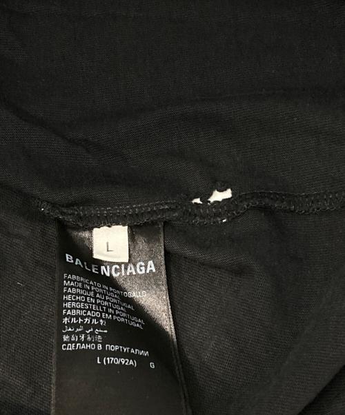 BALENCIAGA（バレンシアガ）BALENCIAGA (バレンシアガ) Metal Oversized T-shirt ブラック サイズ:Lの古着・服飾アイテム